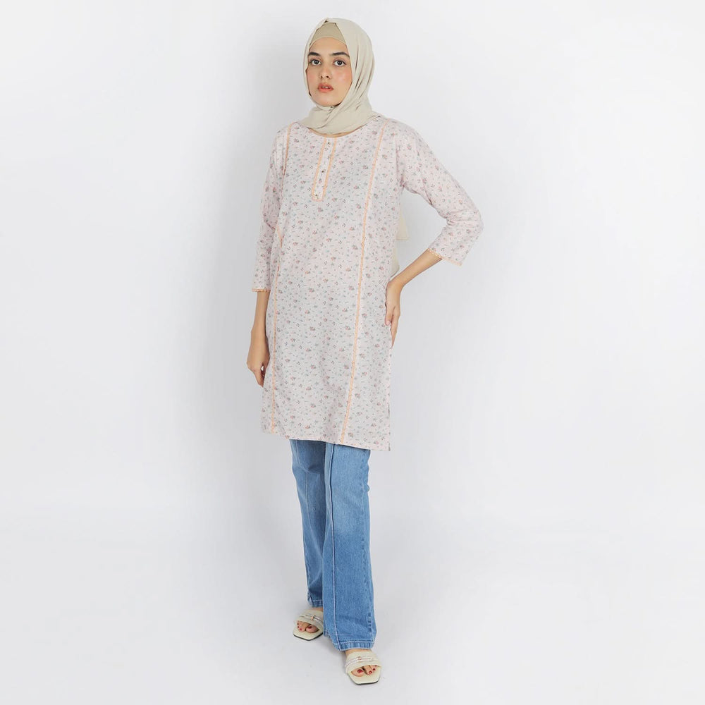 Women's Printed Kurti - Multi Color, Women Ready Kurtis, Chase Value, Chase Value
