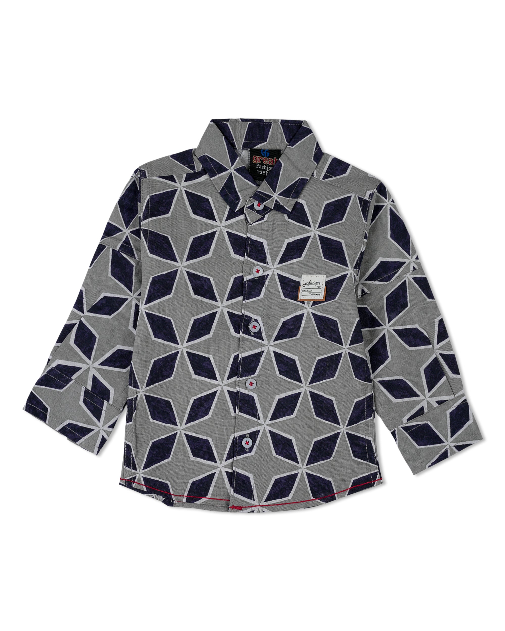 Boy's Casual Full Sleeves Shirt, Boys Shirts, Chase Value, Chase Value