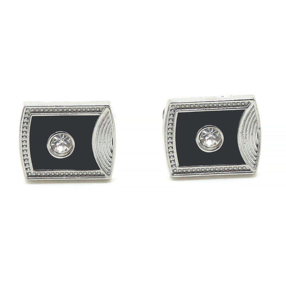 Men's Cufflink - Black, Men's Cufflinks, Chase Value, Chase Value