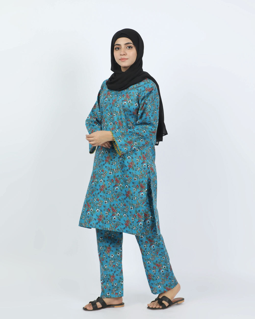 Women's Printed Unstitched 2pcs Suit, Women, 2Pcs Shalwar Suit, Chase Value, Chase Value