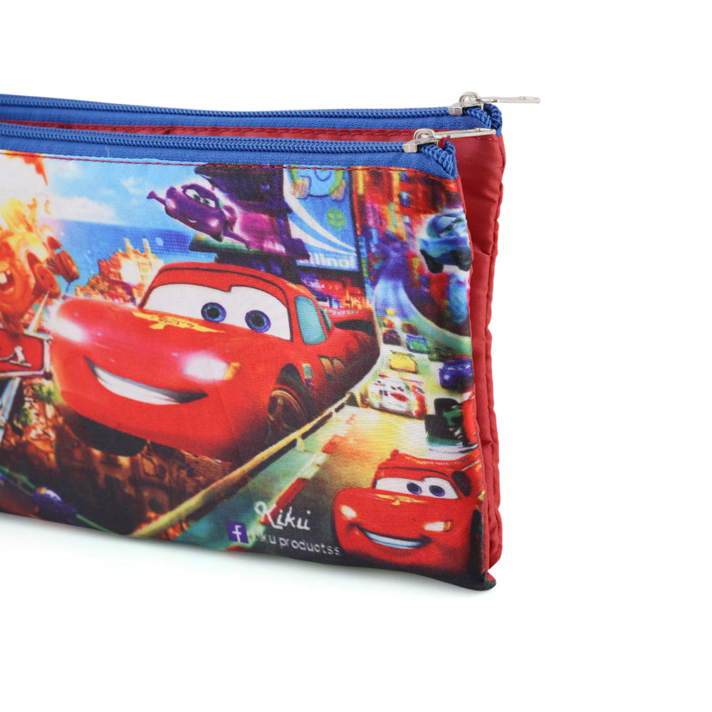 Pencil Pouch Two Zipper, Stationery Pouch & Box, Chase Value, Chase Value