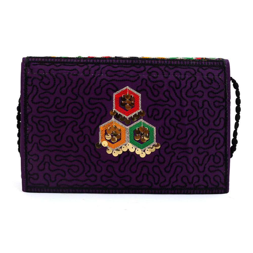 Women's Clutch Sindhi Traditional Embroidered, Women Clutches, Chase Value, Chase Value