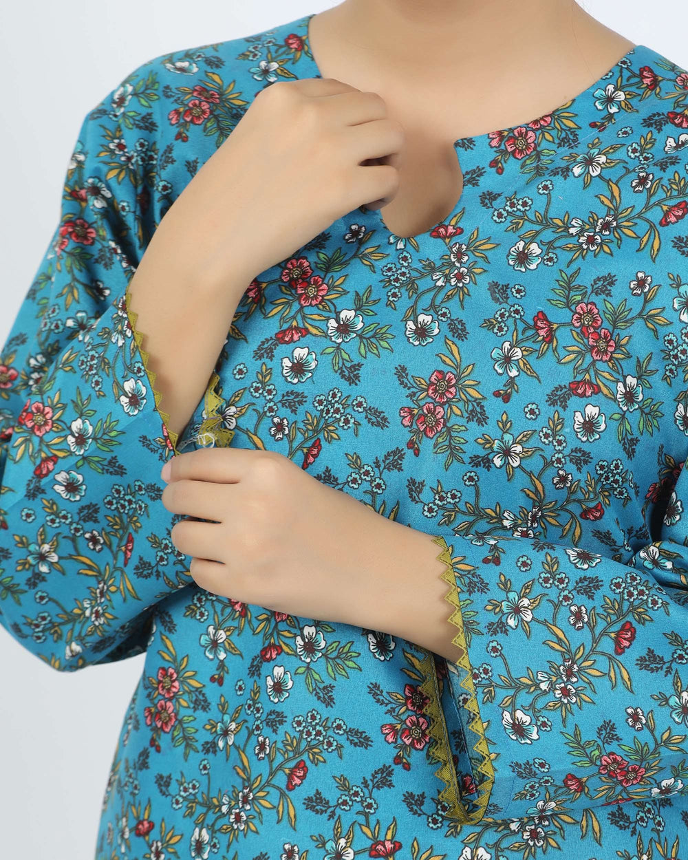 Women's Printed Unstitched 2pcs Suit, Women, 2Pcs Shalwar Suit, Chase Value, Chase Value