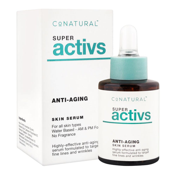 Co-Natural Super Activs Anti-Aging Skin Serum  For All Skin Types  30ml, Oils & Serums, Co-Natural, Chase Value