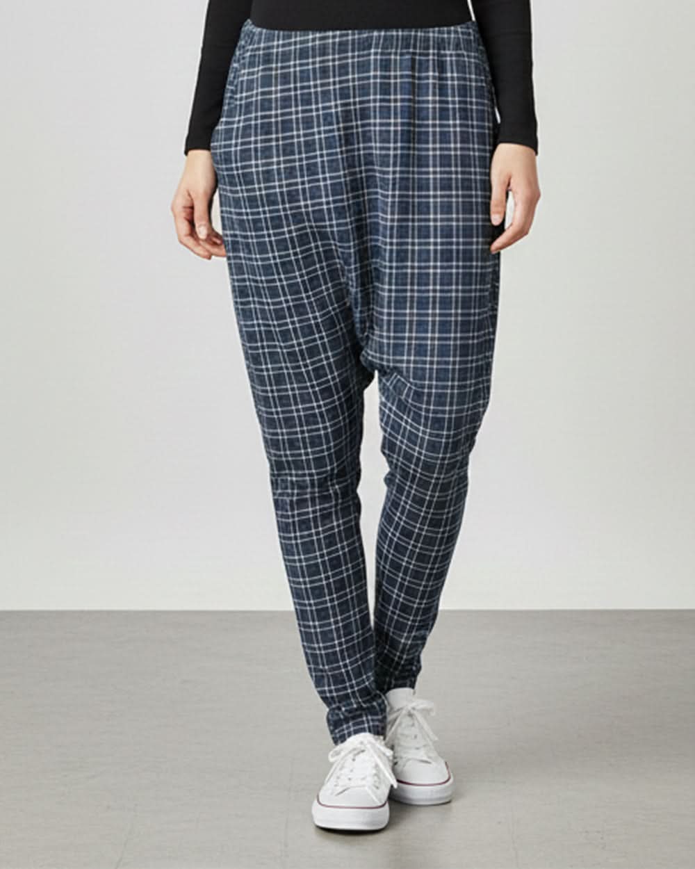 Women's Printed Denim Trouser - Blue, Women Pajamas, Chase Value, Chase Value