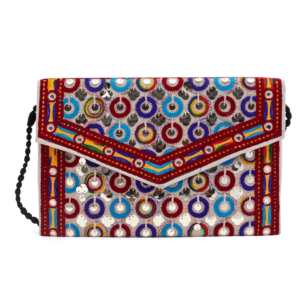 Women's Clutch Sindhi Traditional Embroidered, Women Clutches, Chase Value, Chase Value
