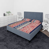 Double Bedsheet 3pcs - Multi Color, Double Size Bed Sheet, Chase Value, Chase Value