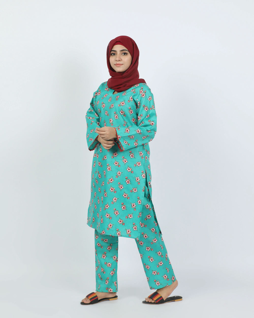 Women's Printed Unstitched 2pcs Suit, Women, 2Pcs Shalwar Suit, Chase Value, Chase Value
