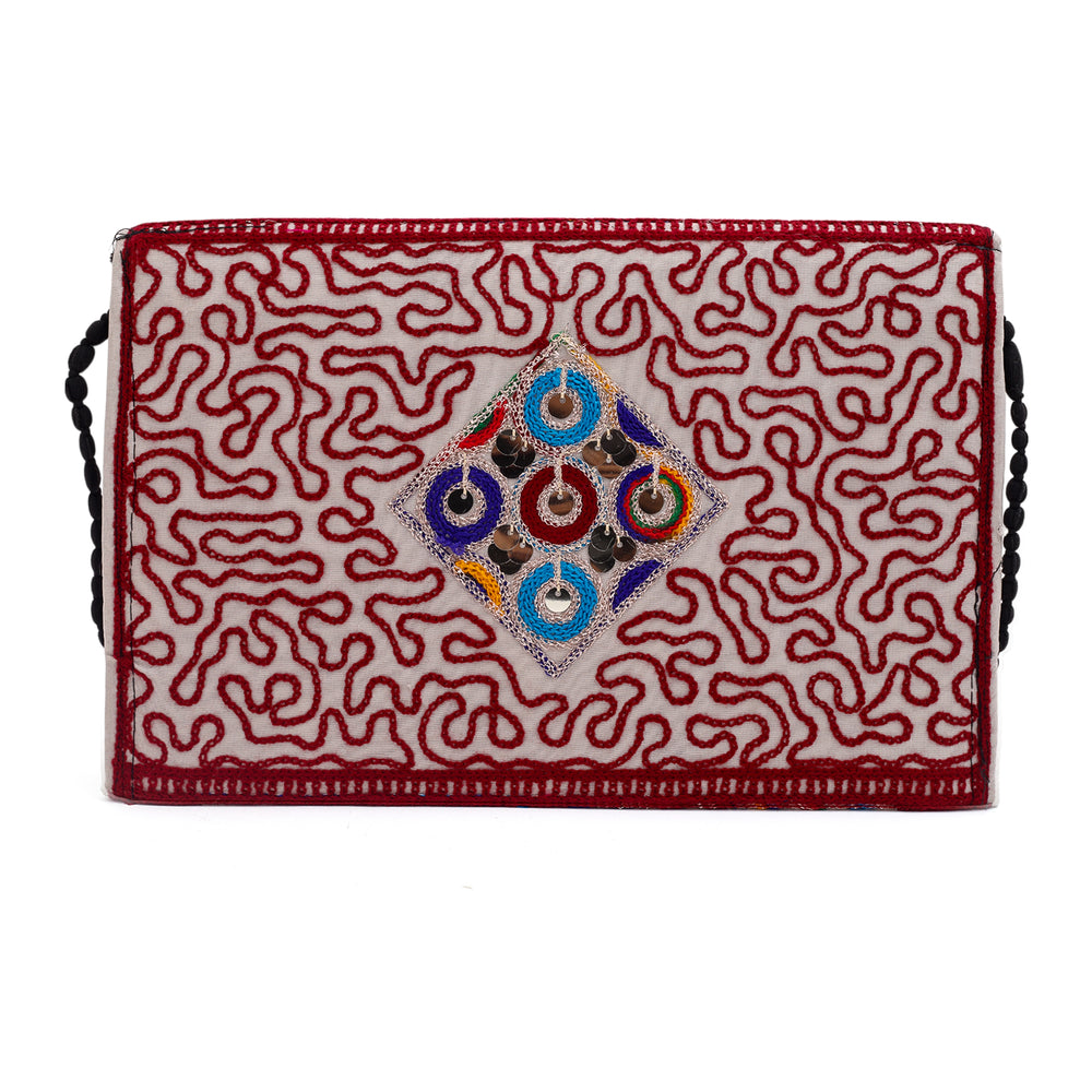 Women's Clutch Sindhi Traditional Embroidered, Women Clutches, Chase Value, Chase Value