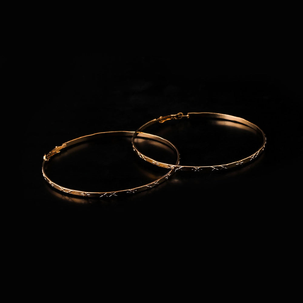 Women's Stylish Earing - Golden, Women Earrings & Tops, Chase Value, Chase Value