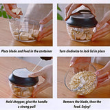 Manual Food Chopper - Spin & Chopper - 500Ml, Chopper, Chase Value, Chase Value