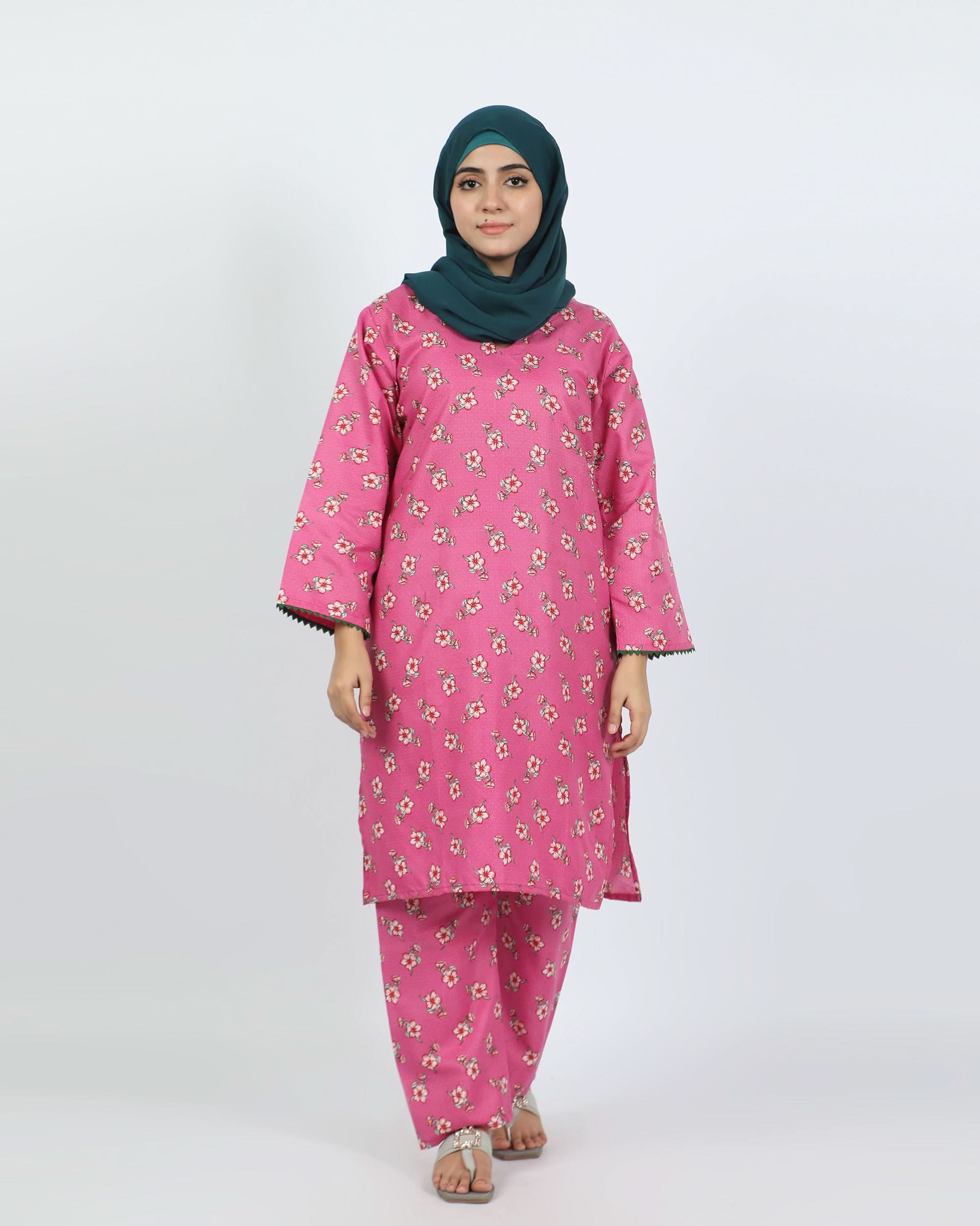 Women's Printed Unstitched 2pcs Suit, Women, 2Pcs Shalwar Suit, Chase Value, Chase Value