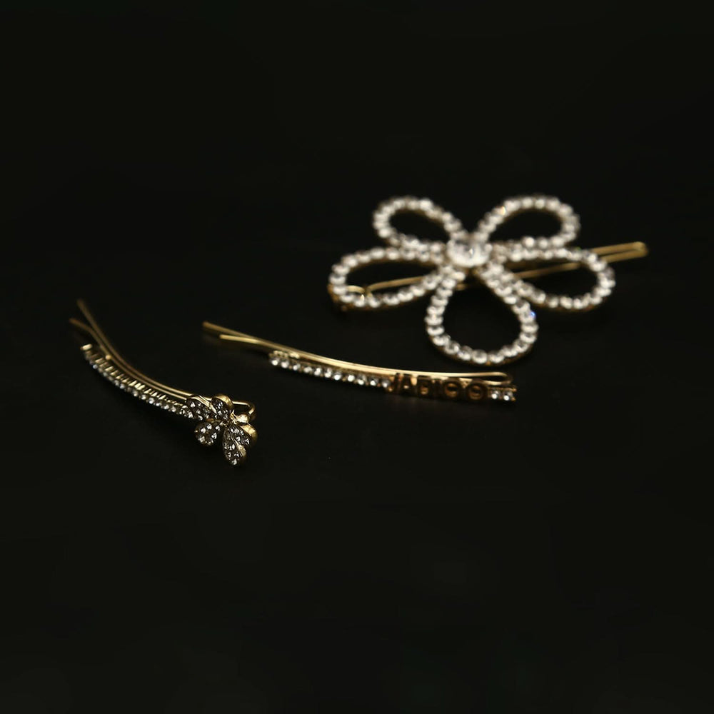 Hair Pin Card - Golden, Girls Hair Accessories, Chase Value, Chase Value