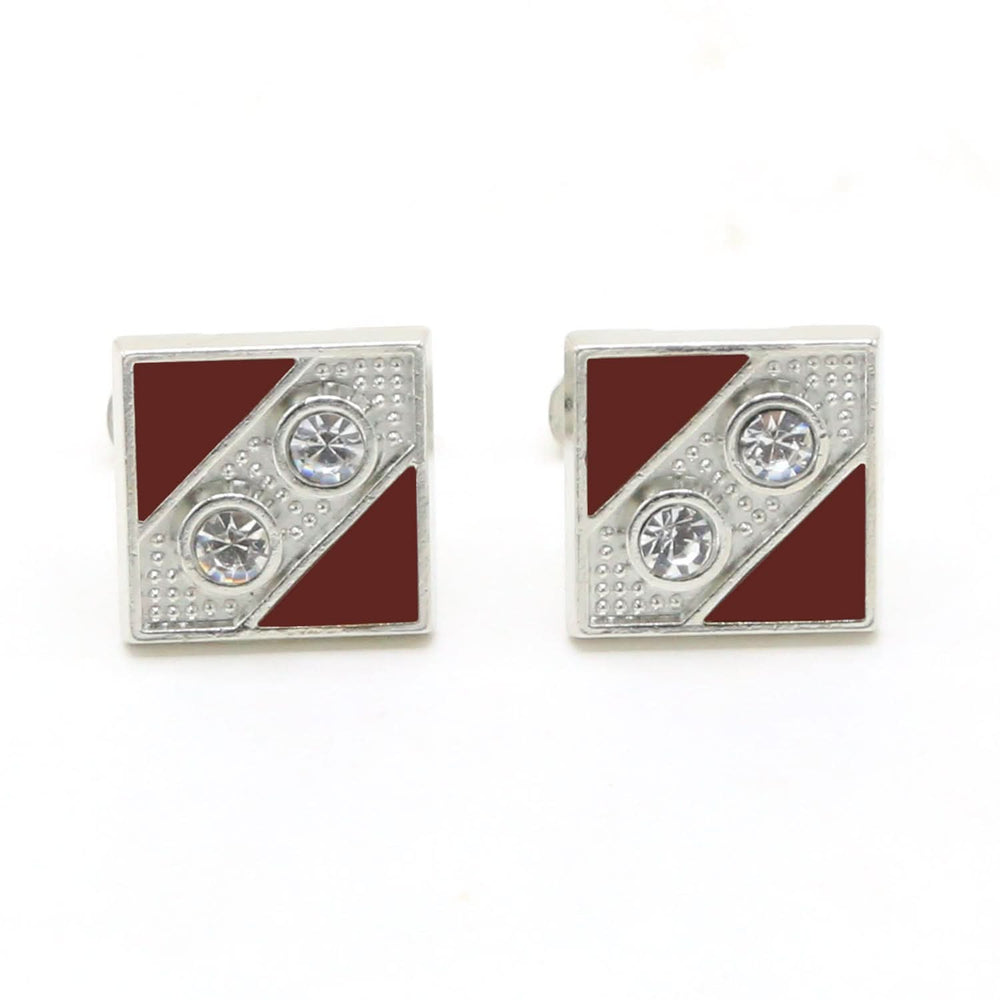 Men's Cufflink - Brown, Men's Cufflinks, Chase Value, Chase Value