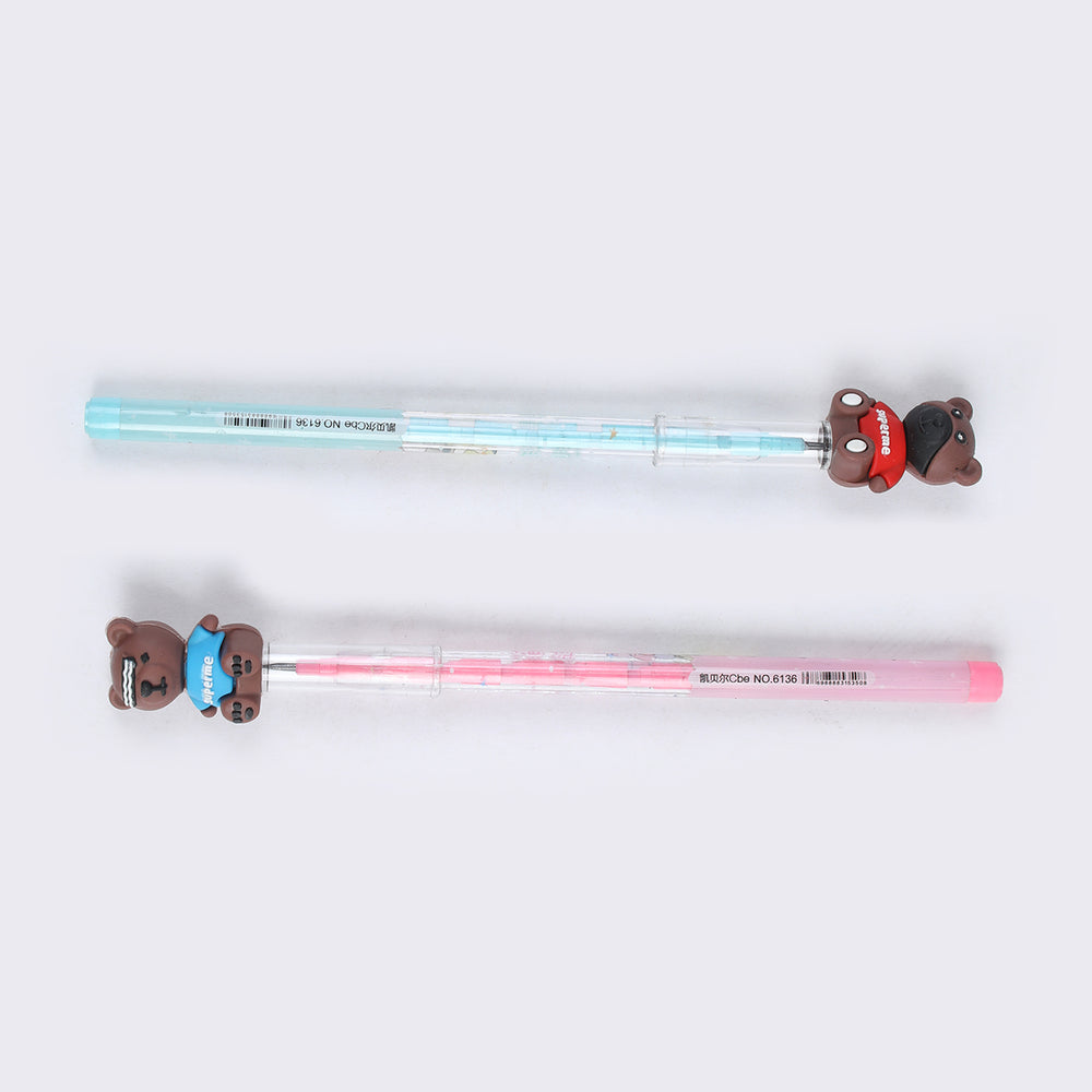 Bullet Pencil With Cartoon Character Eraser 2Pcs, Stationery Supplies, Chase Value, Chase Value
