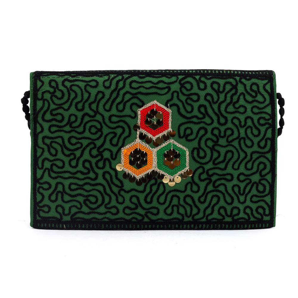 Women's Clutch Sindhi Traditional Embroidered, Women Clutches, Chase Value, Chase Value