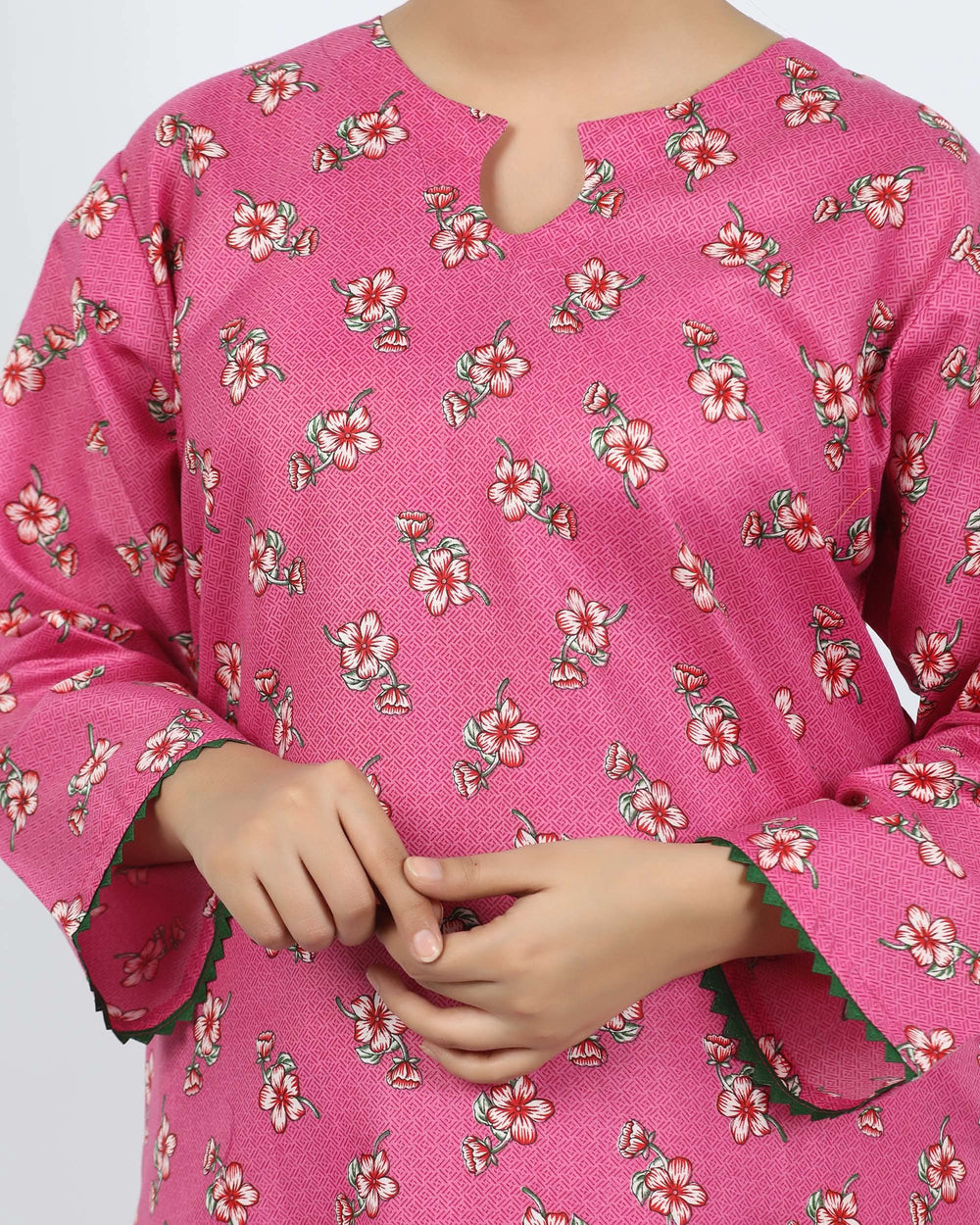 Women's Printed Unstitched 2pcs Suit, Women, 2Pcs Shalwar Suit, Chase Value, Chase Value
