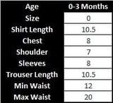 Newborn Boys Suit - Steel Blue, Newborn Boys Sets & Suits, Chase Value, Chase Value