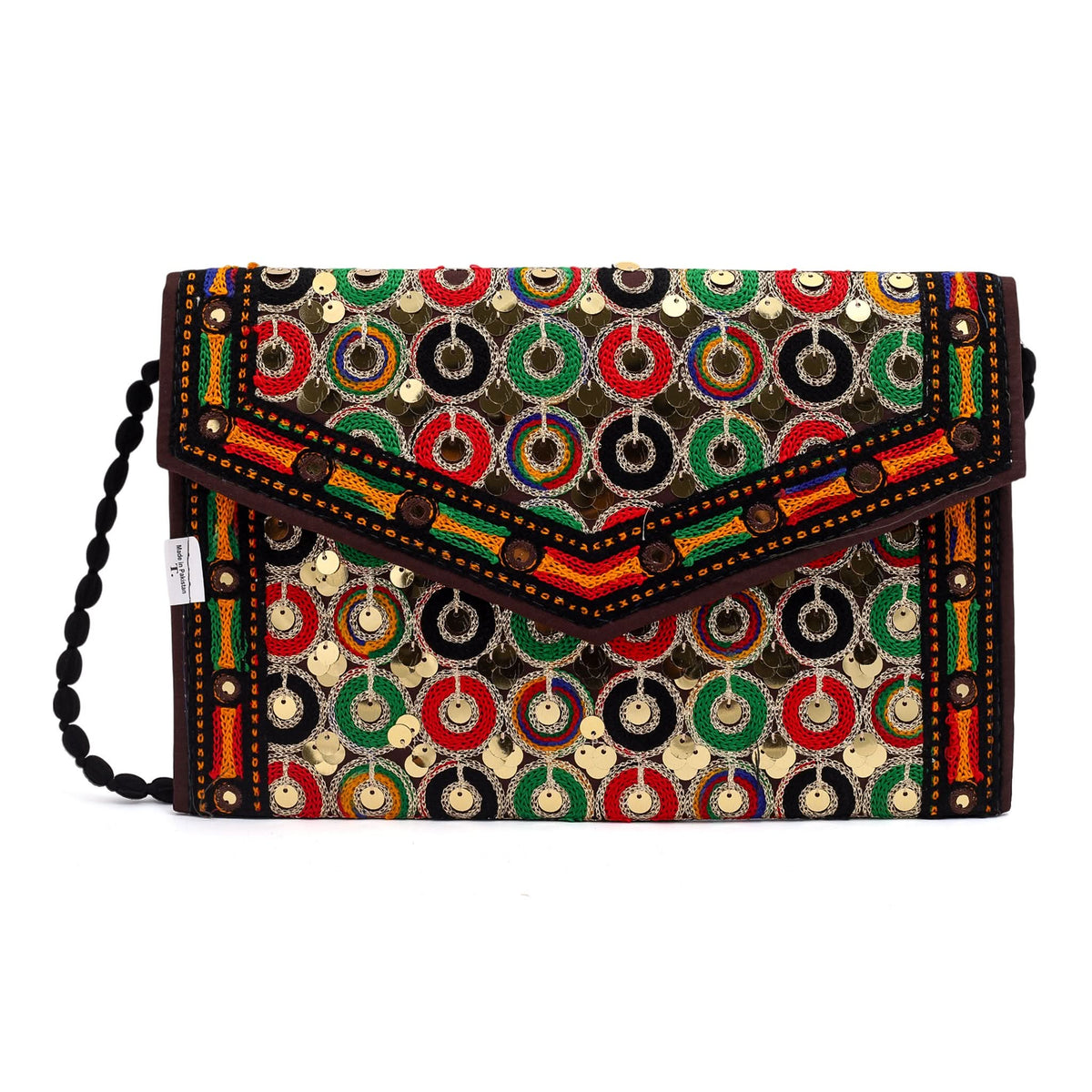 Women's Clutch Sindhi Traditional Embroidered, Women Clutches, Chase Value, Chase Value