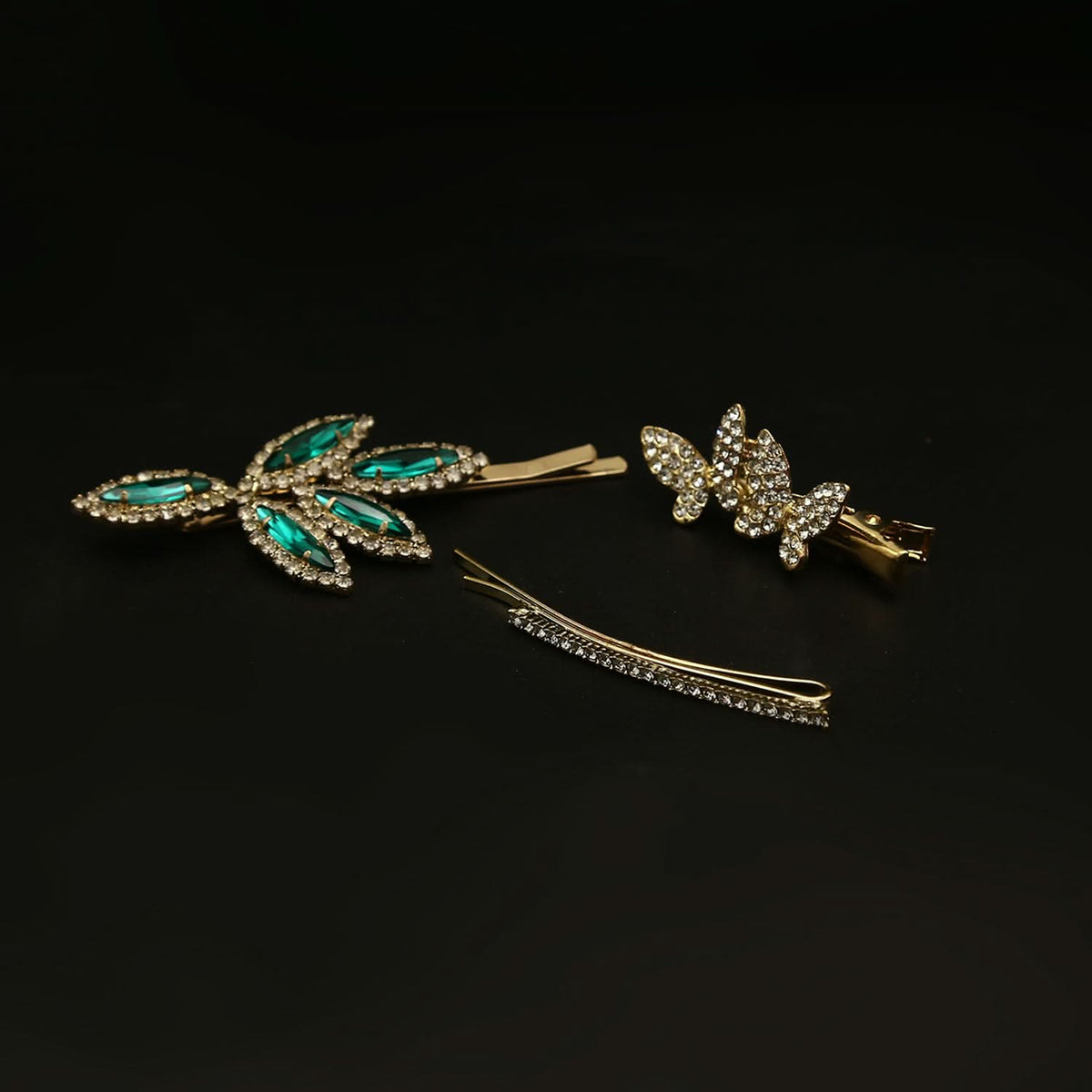 Hair Pin Card - Golden, Girls Hair Accessories, Chase Value, Chase Value