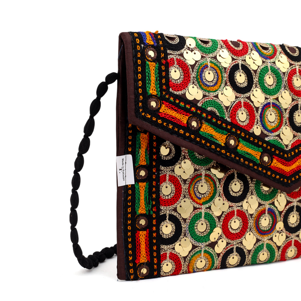 Women's Clutch Sindhi Traditional Embroidered, Women Clutches, Chase Value, Chase Value