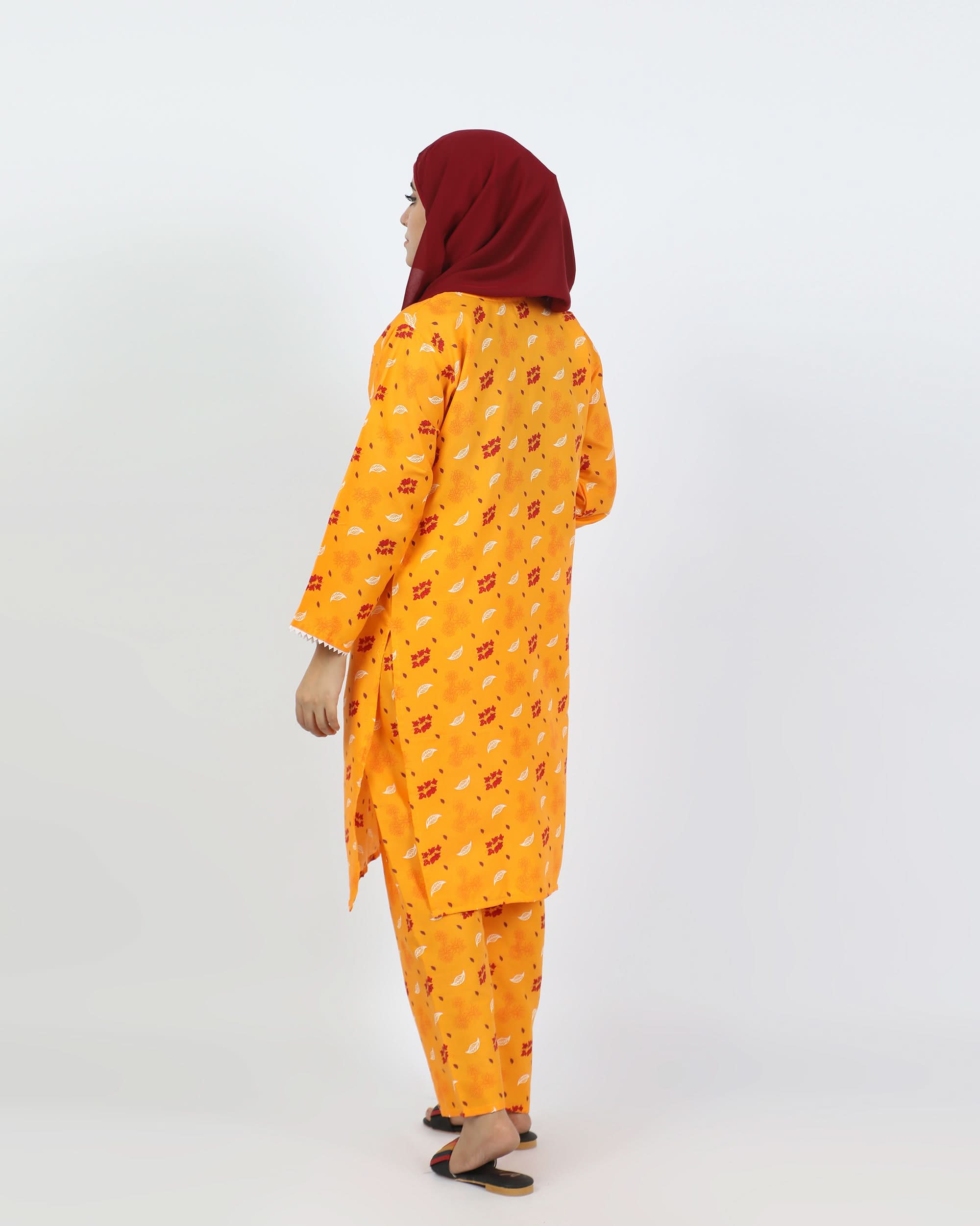 Women's Printed Unstitched 2pcs Suit, Women, 2Pcs Shalwar Suit, Chase Value, Chase Value