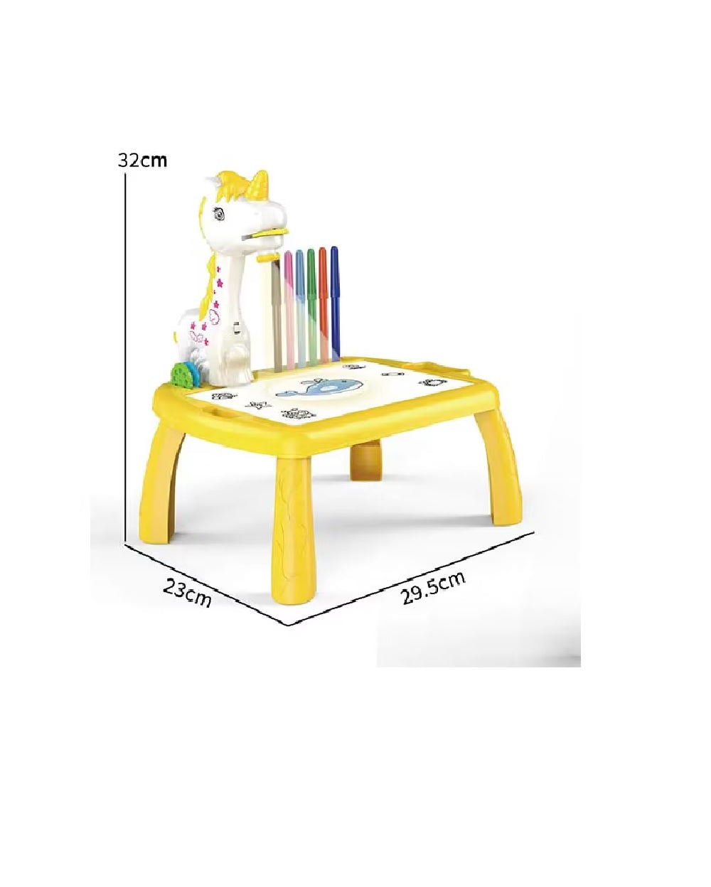 Union Projector with Light & Music - Yellow