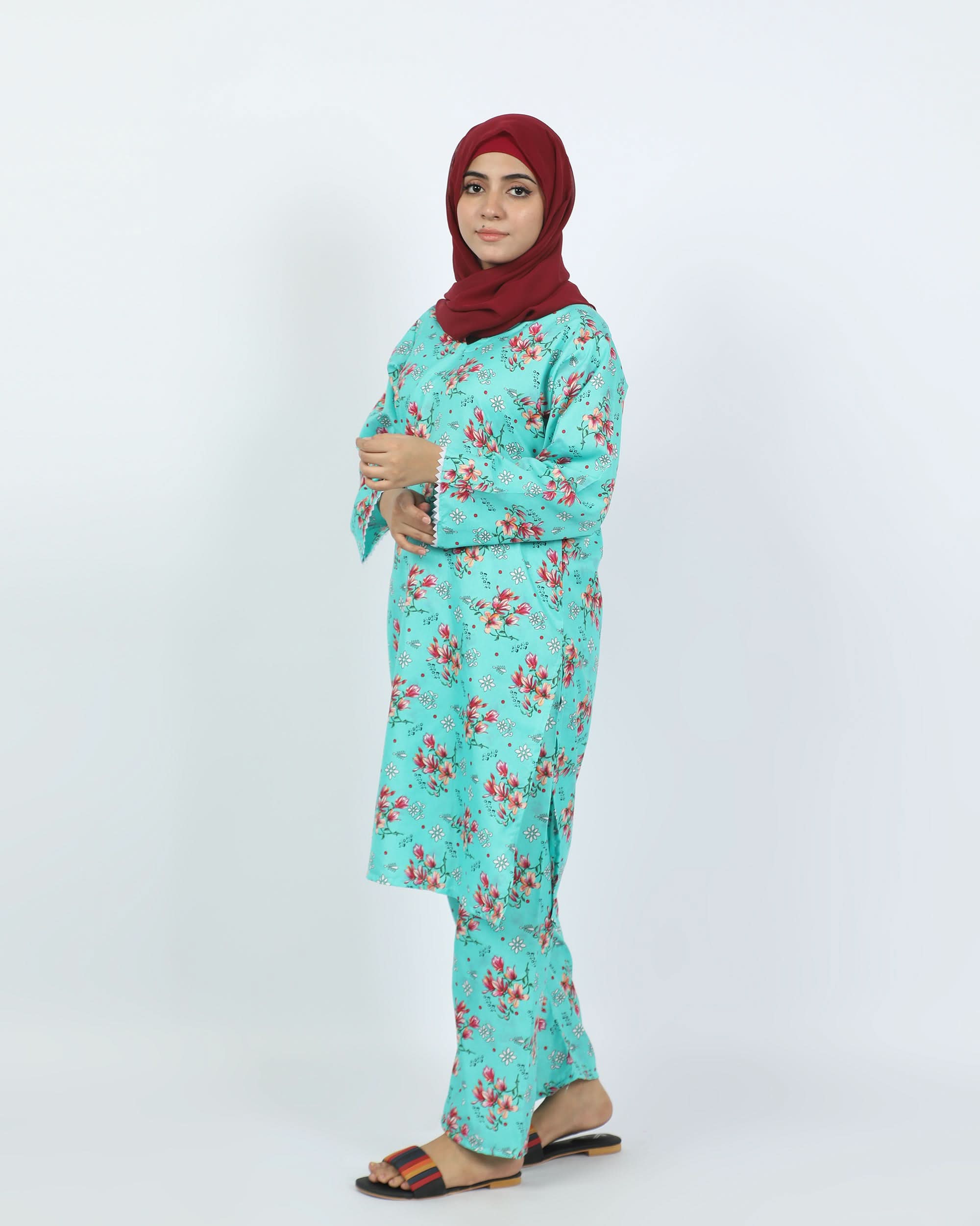 Women's Printed 2pcs Suit, Women, 2Pcs Shalwar Suit, Chase Value, Chase Value