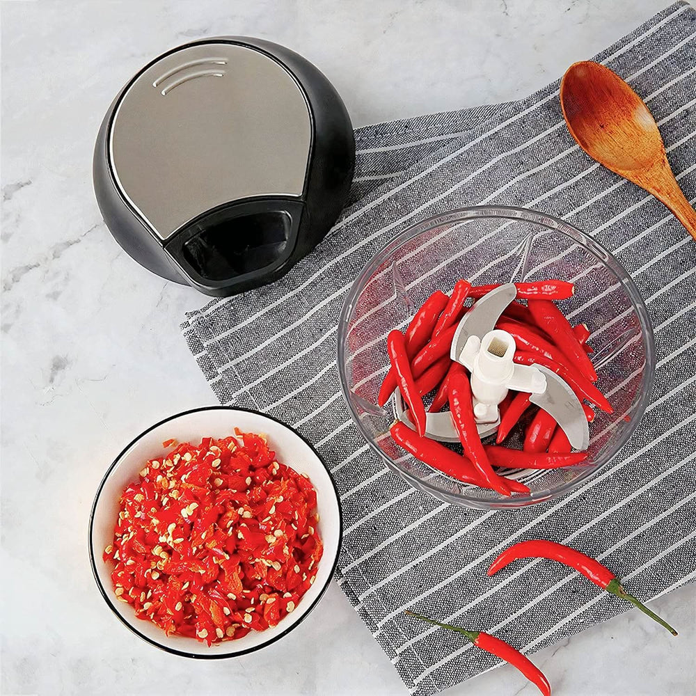 Manual Food Chopper - Spin & Chopper - 500Ml, Chopper, Chase Value, Chase Value