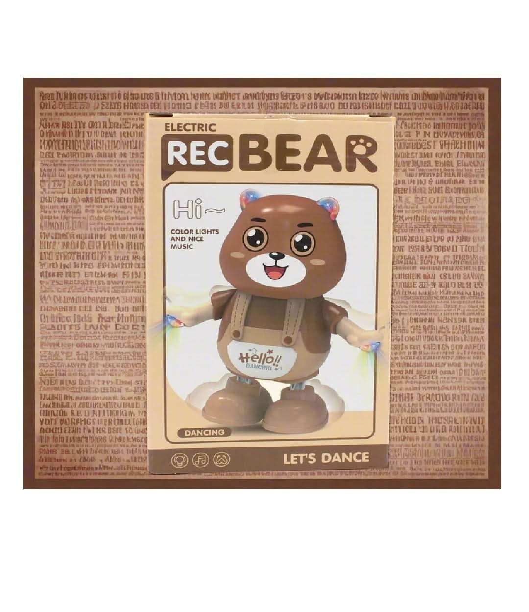 Dancing Bear with Light and Music, Musical Toys, Chase Value, Chase Value