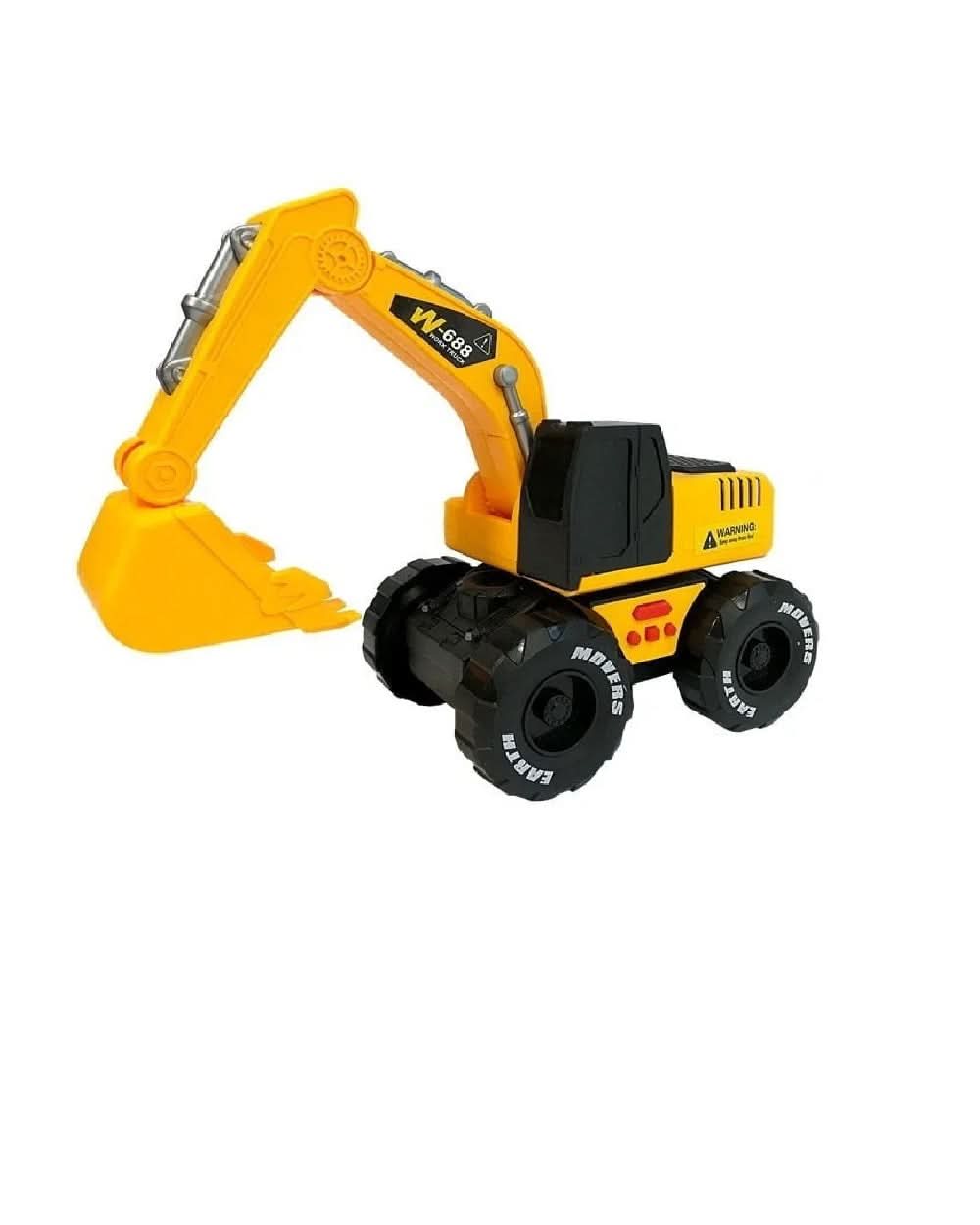 Friction Excavator with Light & Sound, Animal Toys, Chase Value, Chase Value
