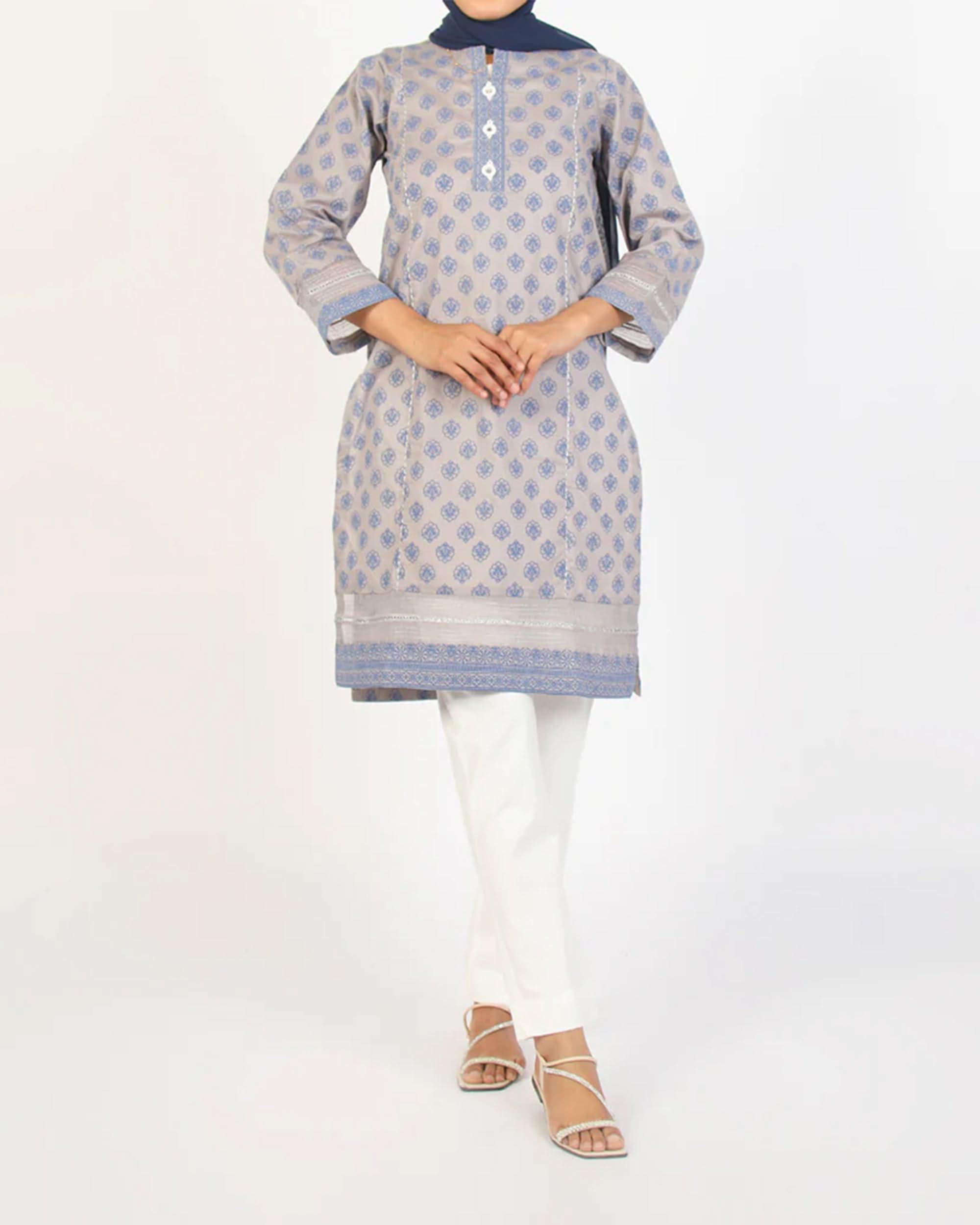 Eminent Women's Printed Kurti - Grey, Women Ready Kurtis, Eminent, Chase Value