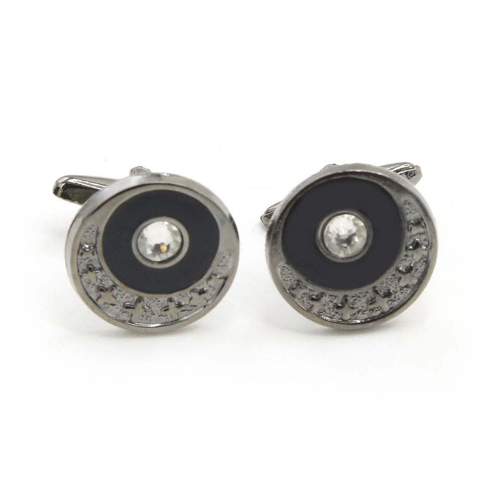 Men's Cufflink - Grey, Men's Cufflinks, Chase Value, Chase Value