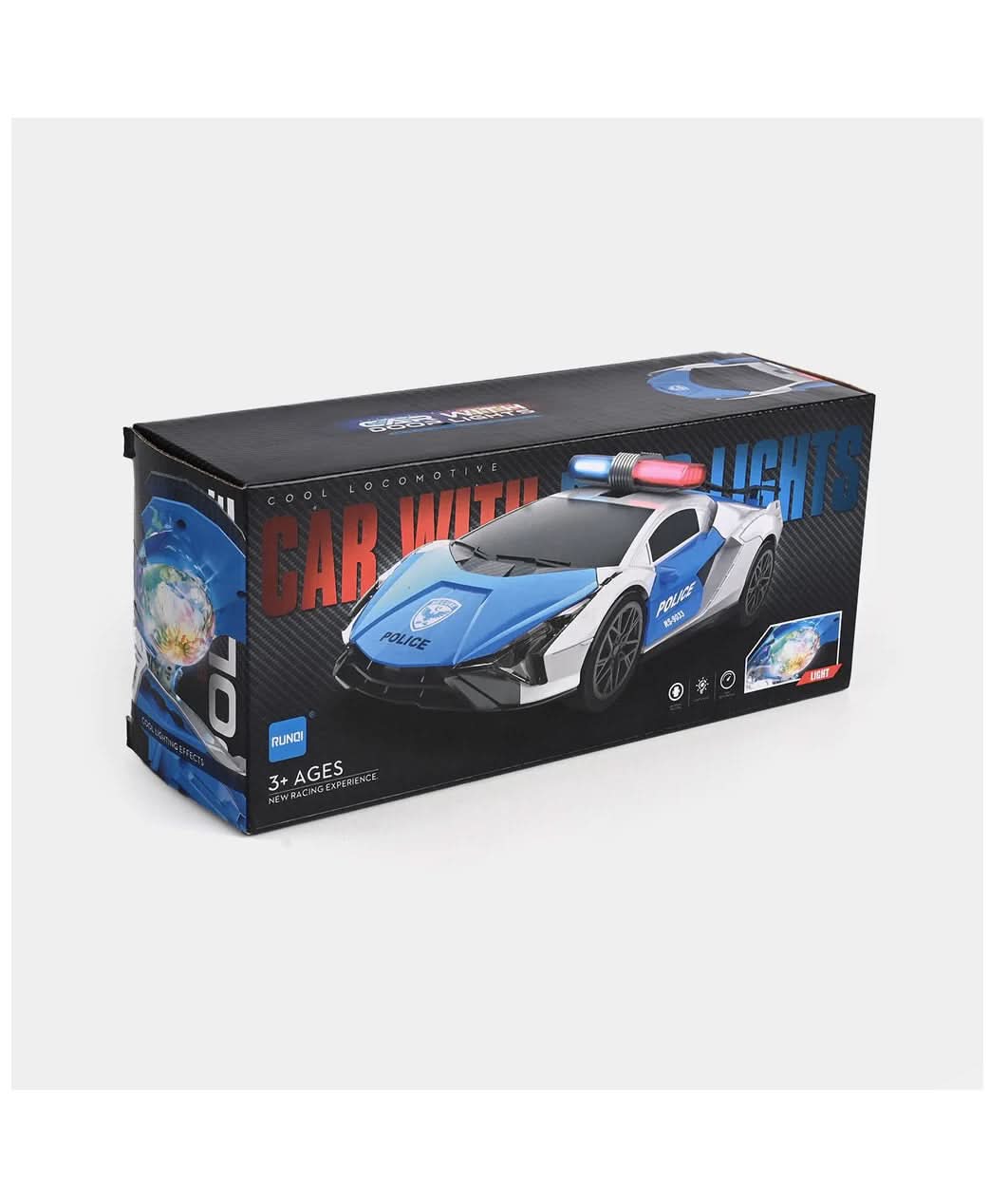 Battery Operated Car Open Door With Light & Music & Projection, Die-cast Model Car, Chase Value, Chase Value
