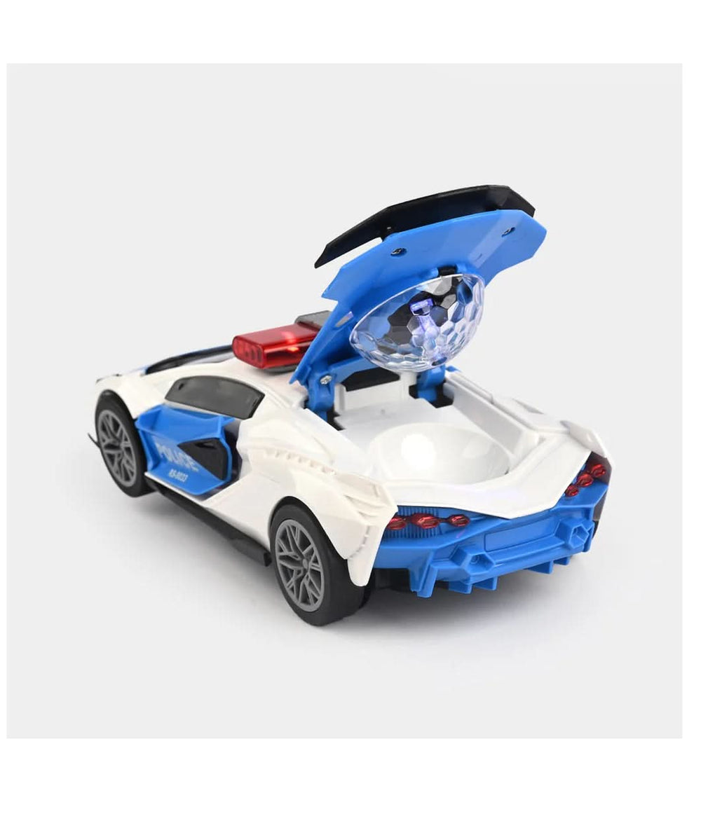 Battery Operated Car Open Door With Light & Music & Projection, Die-cast Model Car, Chase Value, Chase Value