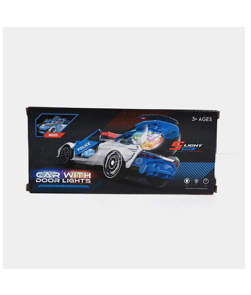 Battery Operated Car Open Door With Light & Music & Projection, Die-cast Model Car, Chase Value, Chase Value