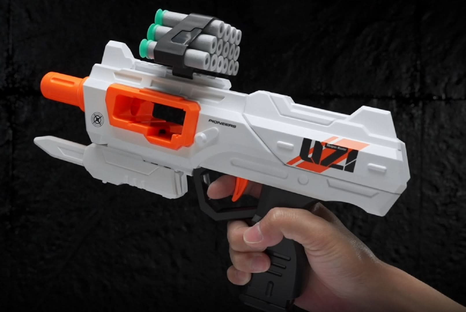 Soft Bullet Gun – 24 Round Shell Chain, Weapon Toys, Chase Value, Chase Value