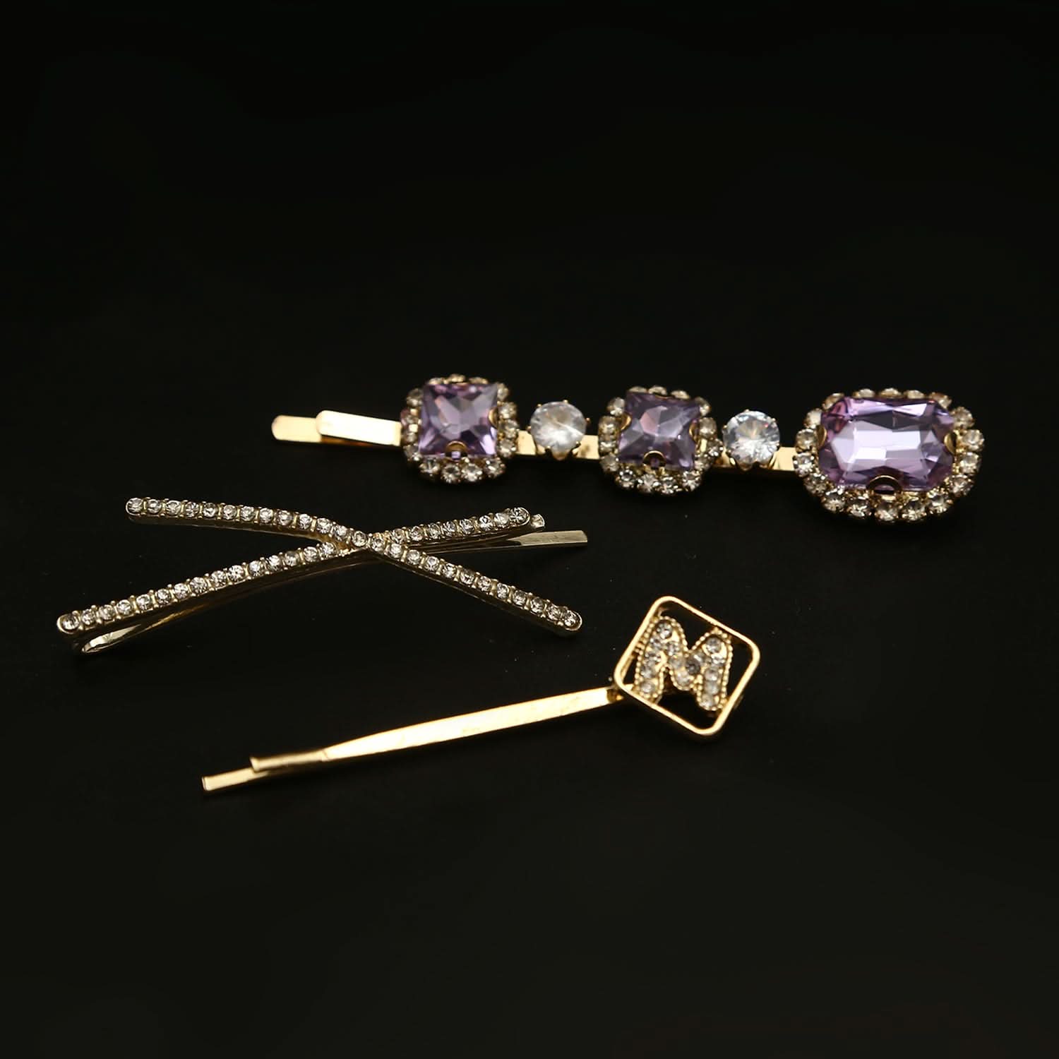 Hair Pin Card - Golden, Girls Hair Accessories, Chase Value, Chase Value