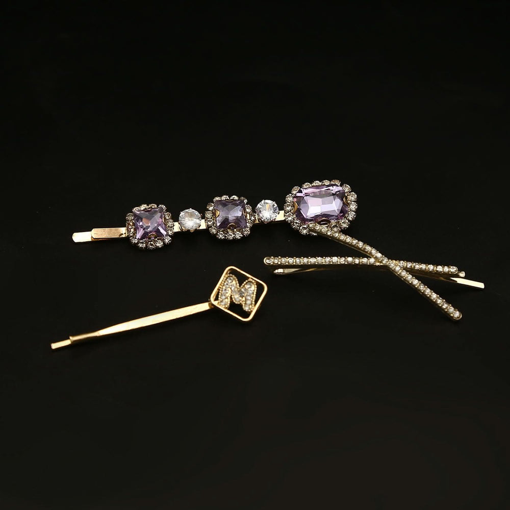 Hair Pin Card - Golden, Girls Hair Accessories, Chase Value, Chase Value