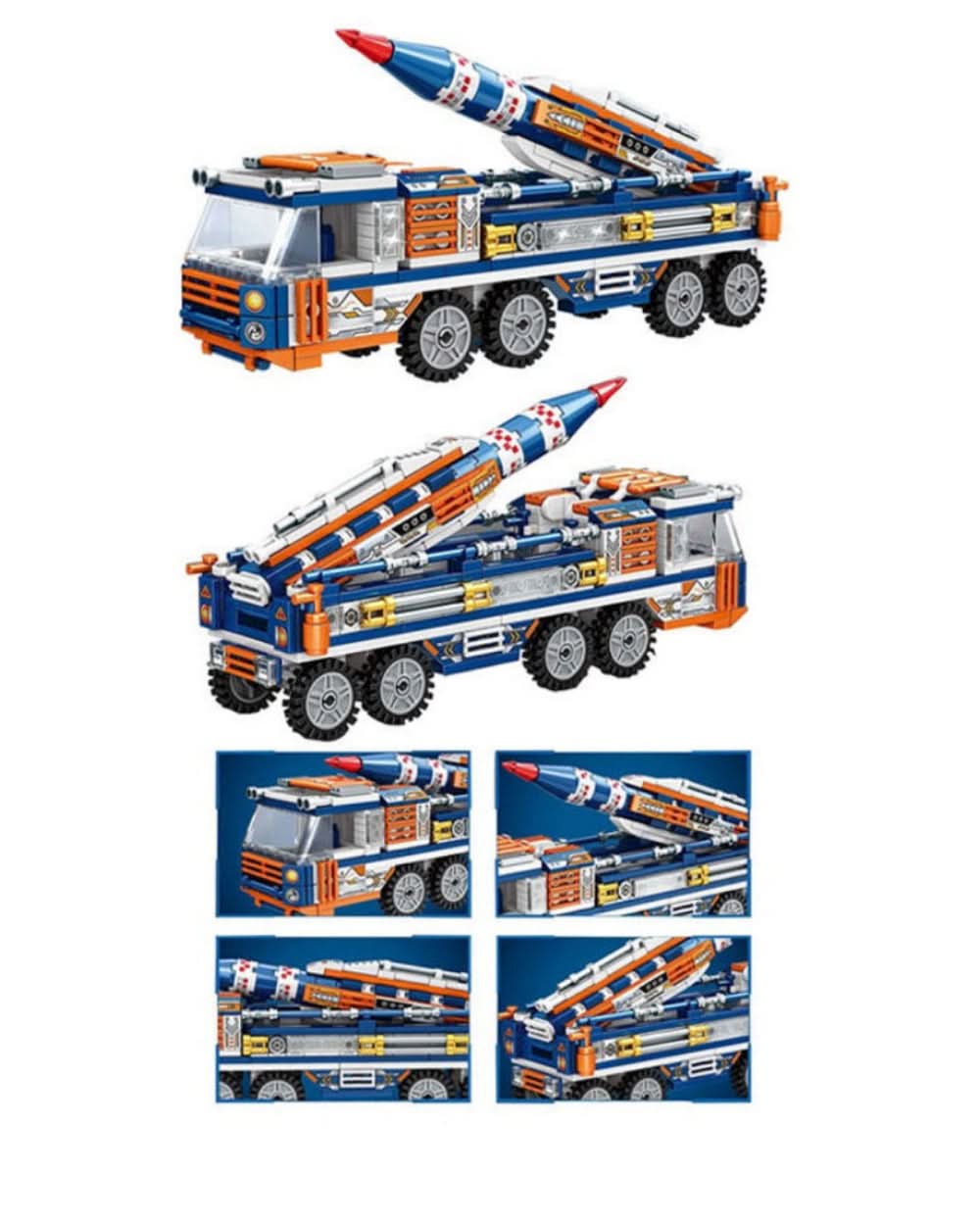 Missile Launcher Block Set 401 Pcs, Kids Blocks & Building Toys, Chase Value, Chase Value