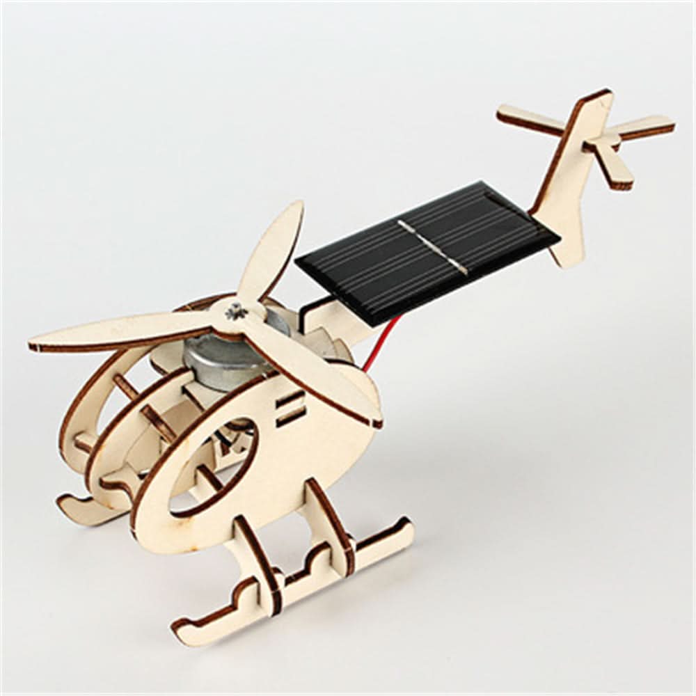 Die Science Helicopter With Solar, Remote Control, Chase Value, Chase Value