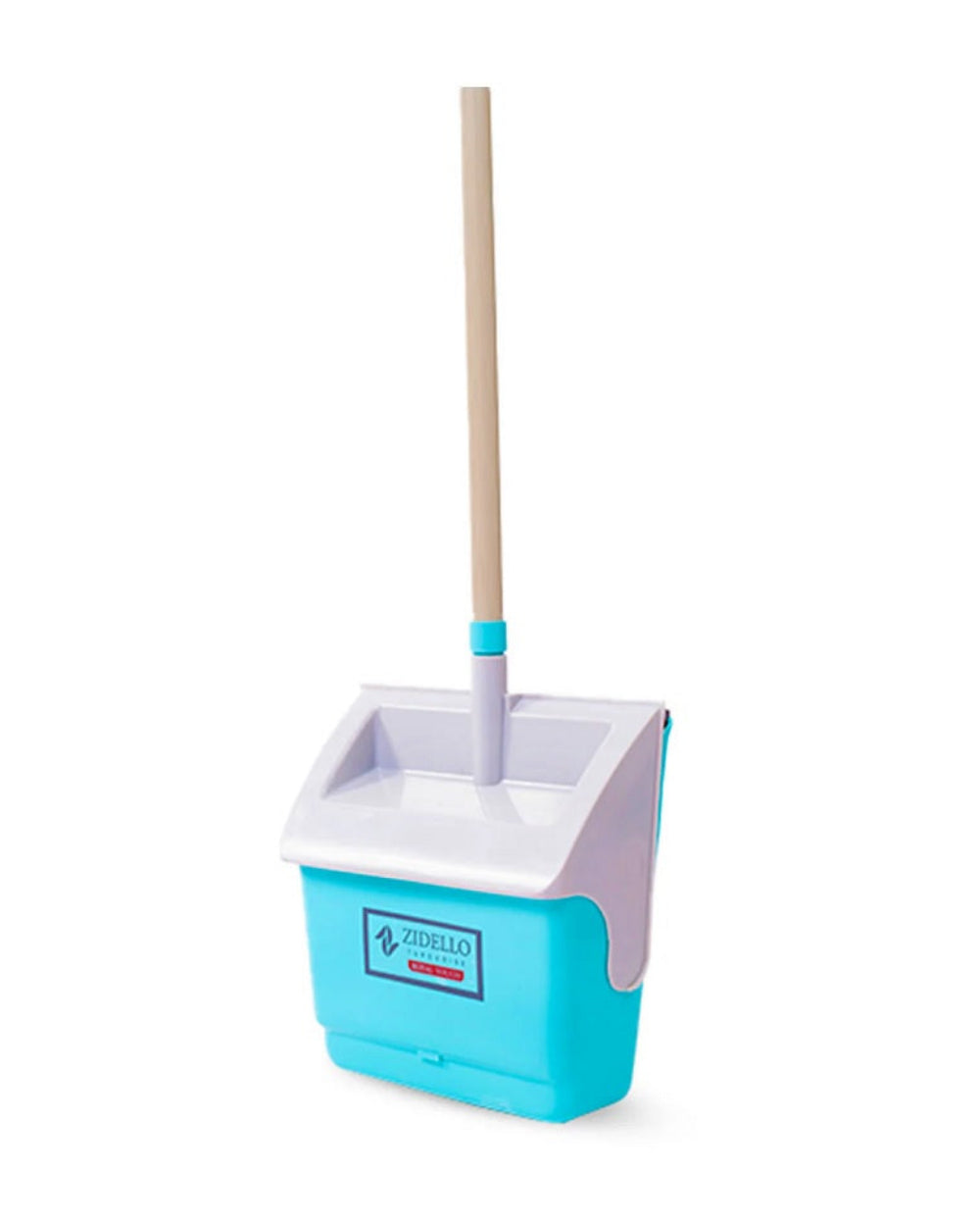Zidello Standing Folding Broom & Dustpan Set