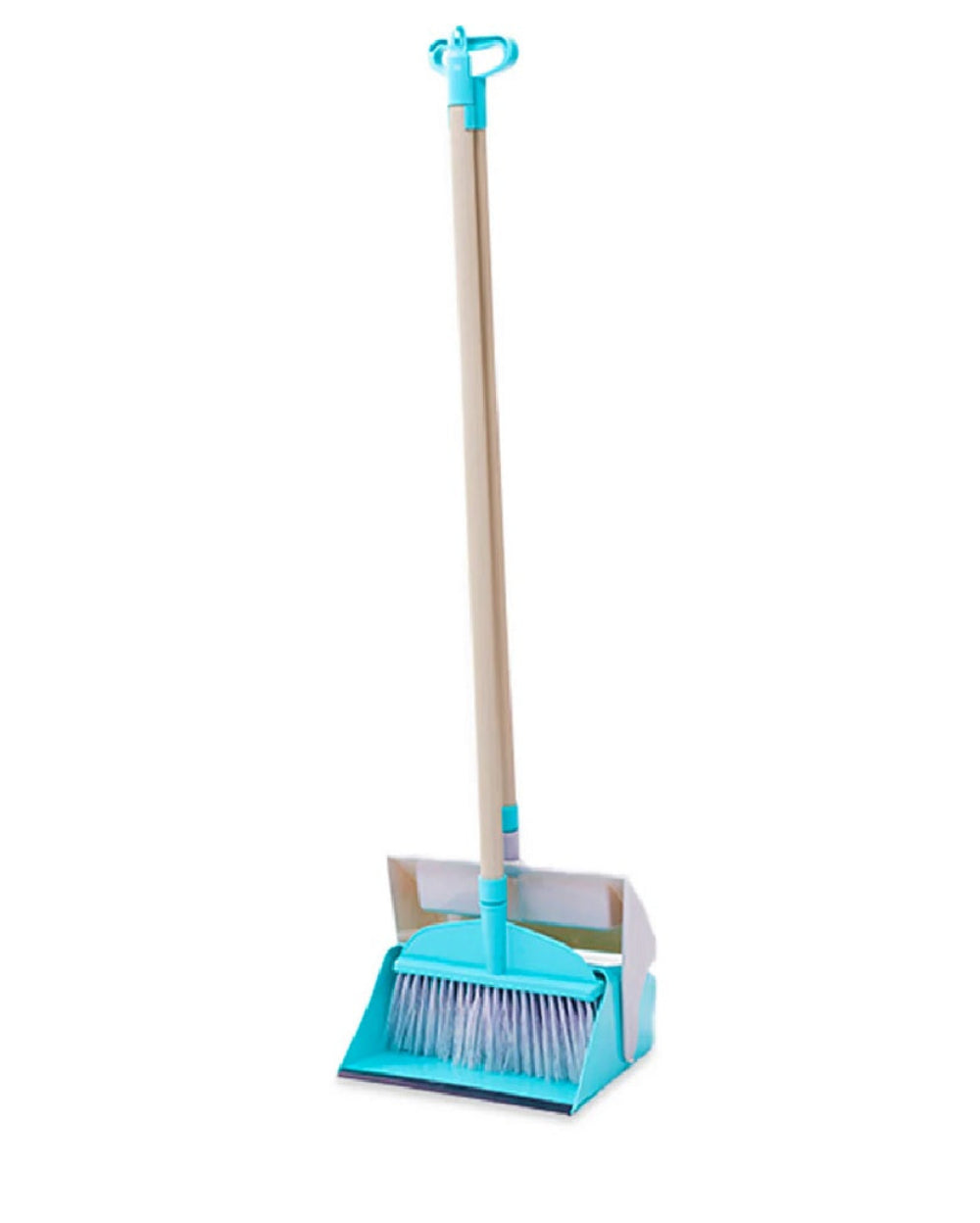 Zidello Standing Folding Broom & Dustpan Set