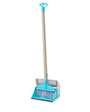Zidello Standing Folding Broom & Dustpan Set