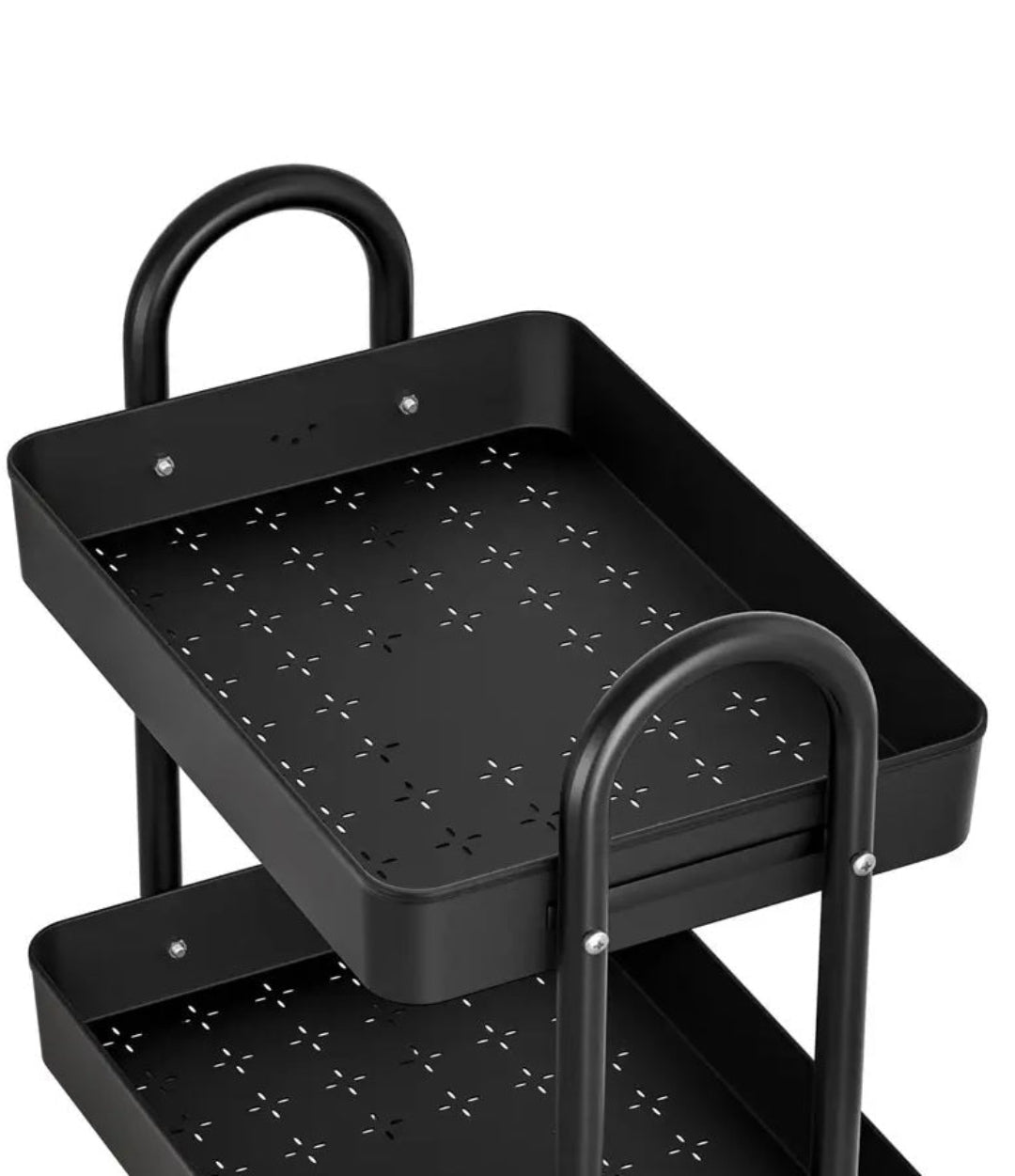 Multifunctional Storage Trolley Rack 3Layer