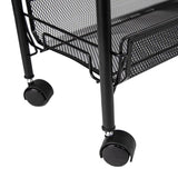 Trolly Metal Square 3 Layer - Black, Dish Rack, Chase Value, Chase Value