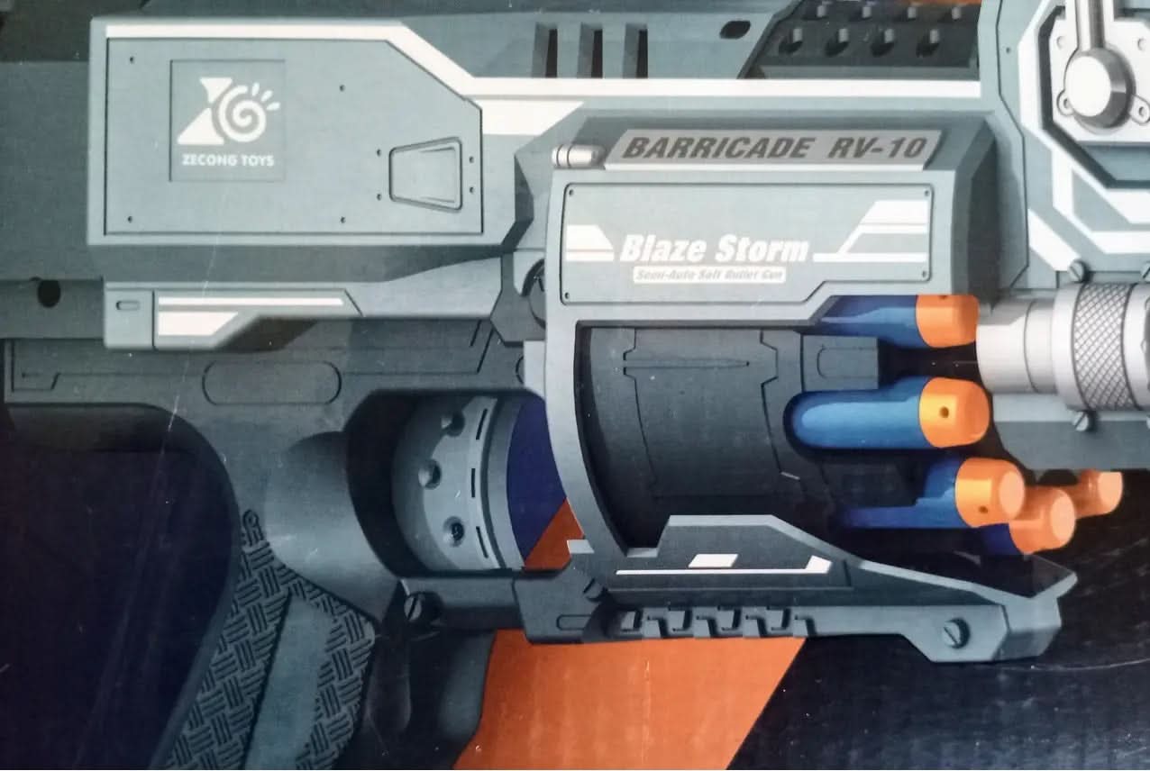 Battery-Operated Soft Bullet Gun, Weapon Toys, Chase Value, Chase Value