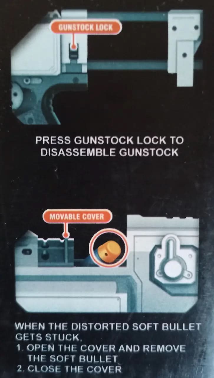 Battery-Operated Soft Bullet Gun, Weapon Toys, Chase Value, Chase Value