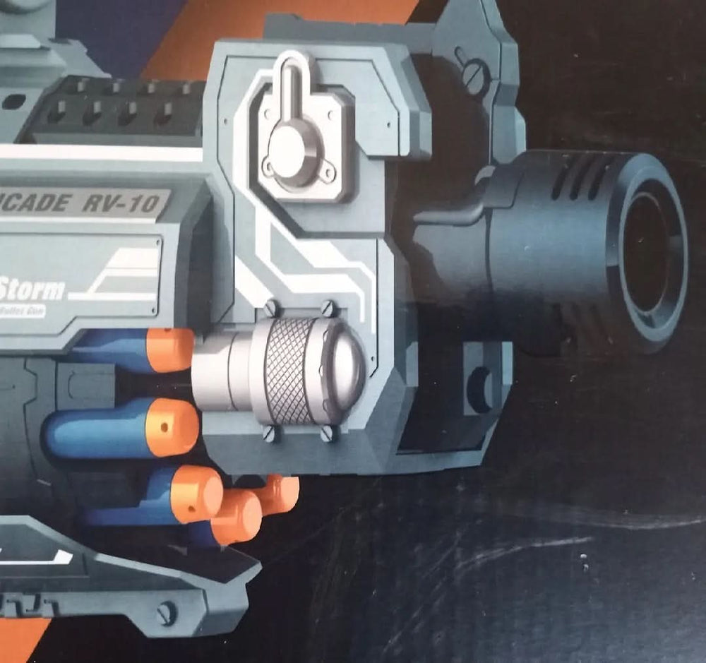 Battery-Operated Soft Bullet Gun, Weapon Toys, Chase Value, Chase Value