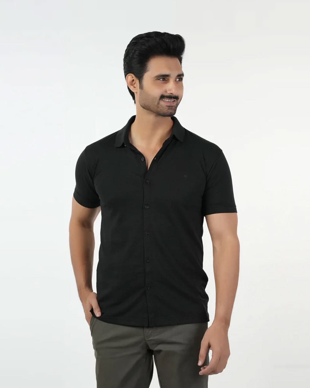 Eminent Men's Half Sleeves Polo Front Open Shirt, Men's Shirts, Eminent, Chase Value